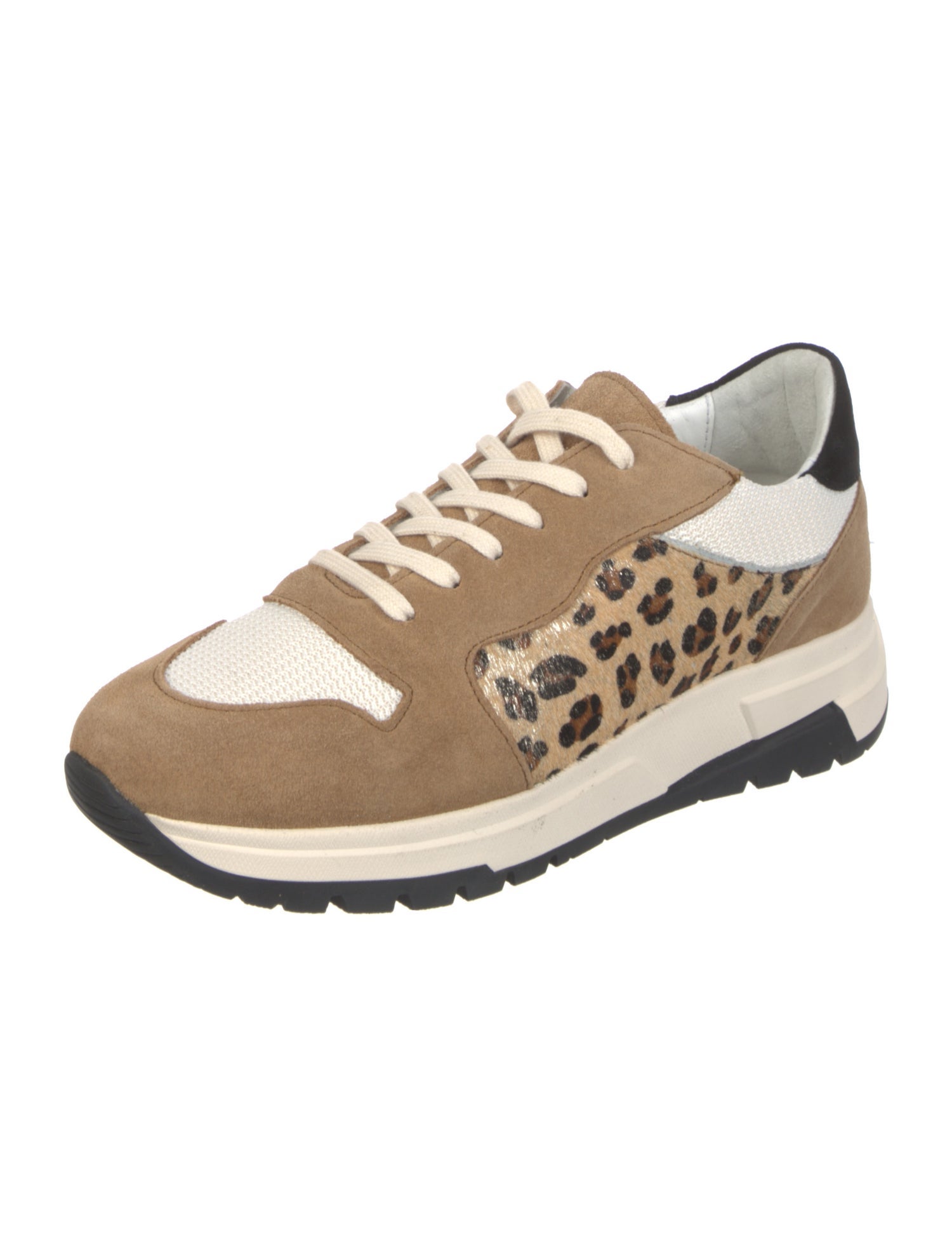 Paige Gamble Suede Animal Print Sneakers w/ Tags