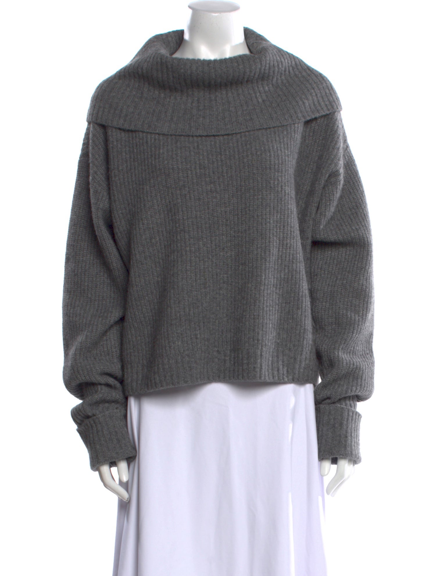 Paige Gamble Cashmere Cowl Neck Sweater