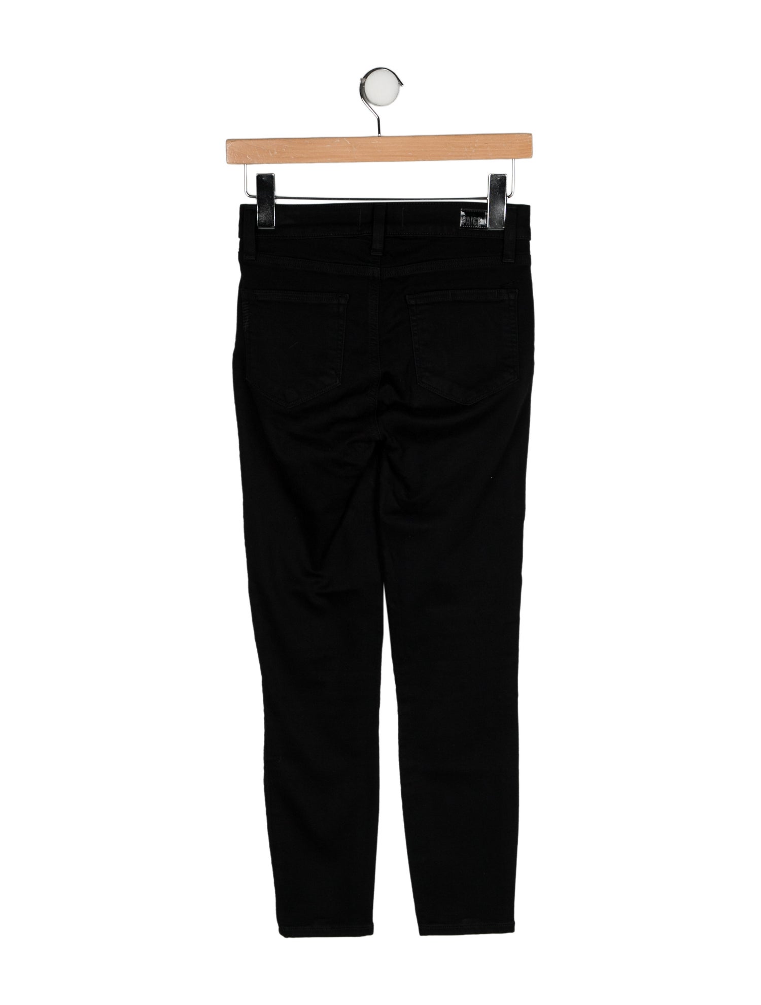 Paige Gamble Mid-Rise Skinny Leg Jeans