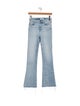 Paige Gamble Mid-Rise Wide Leg Jeans