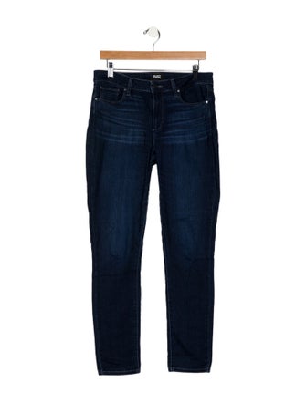 Paige Gamble Mid-Rise Skinny Leg Jeans