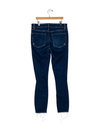 Paige Gamble Mid-Rise Skinny Leg Jeans