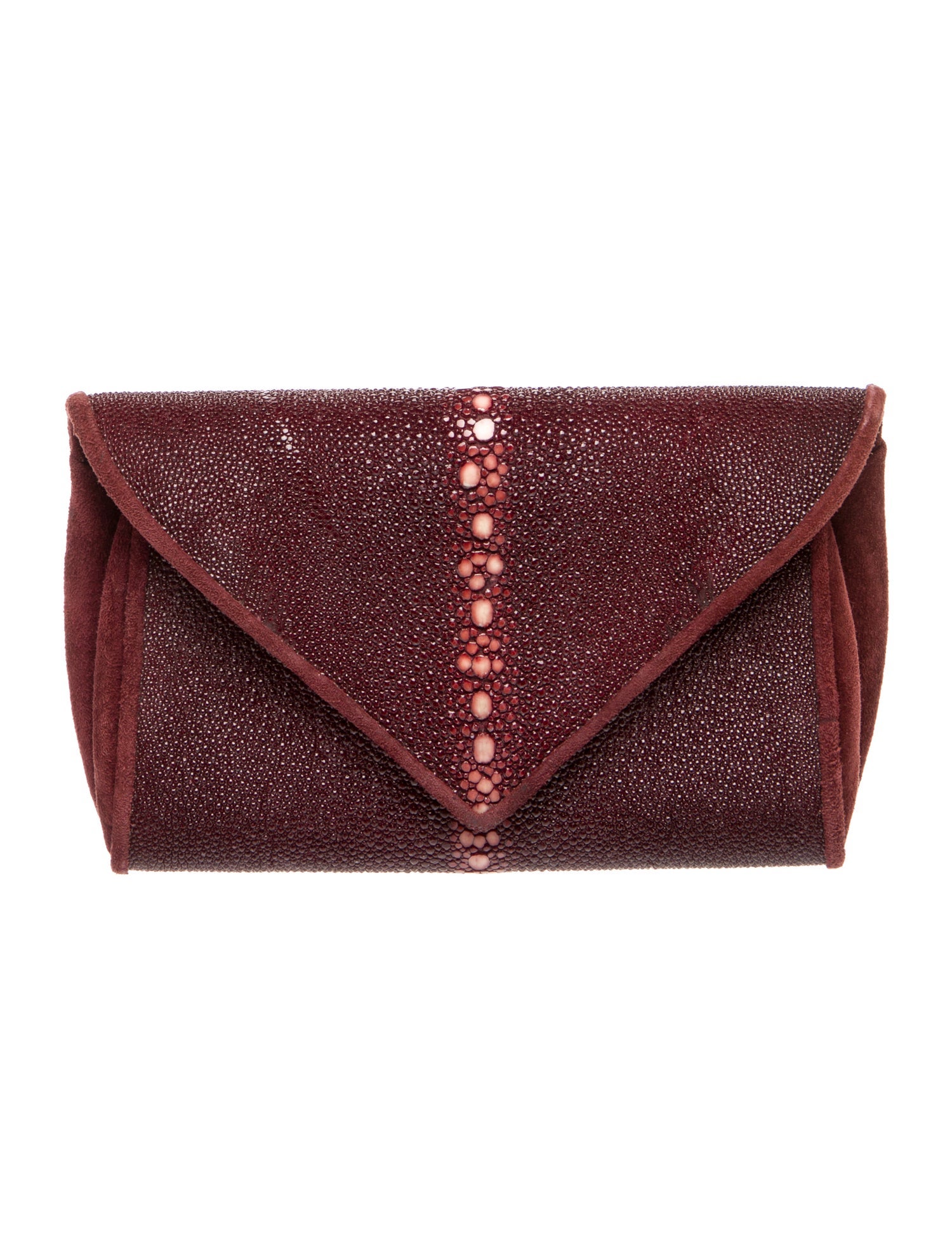 Paige Gamble Suede Clutch