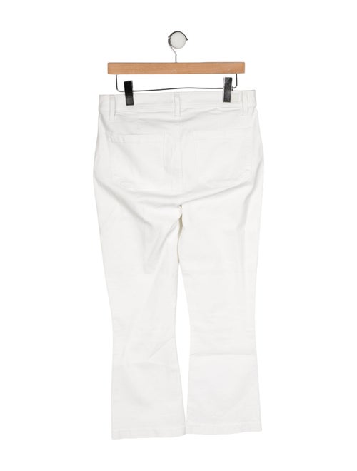 Paige Gamble Mid-Rise Wide Leg Jeans