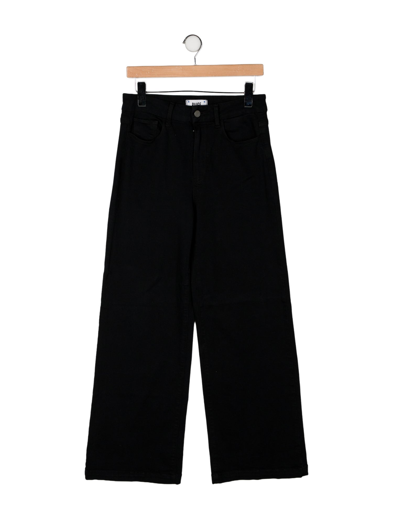 Paige Gamble High-Rise Wide Leg Jeans