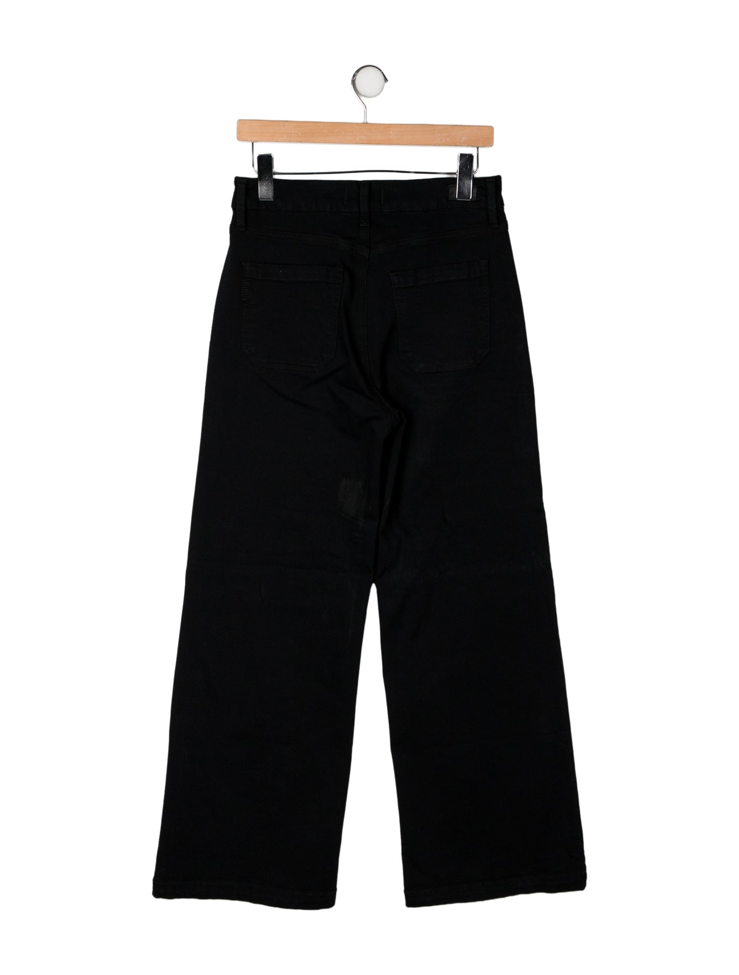 Paige Gamble High-Rise Wide Leg Jeans