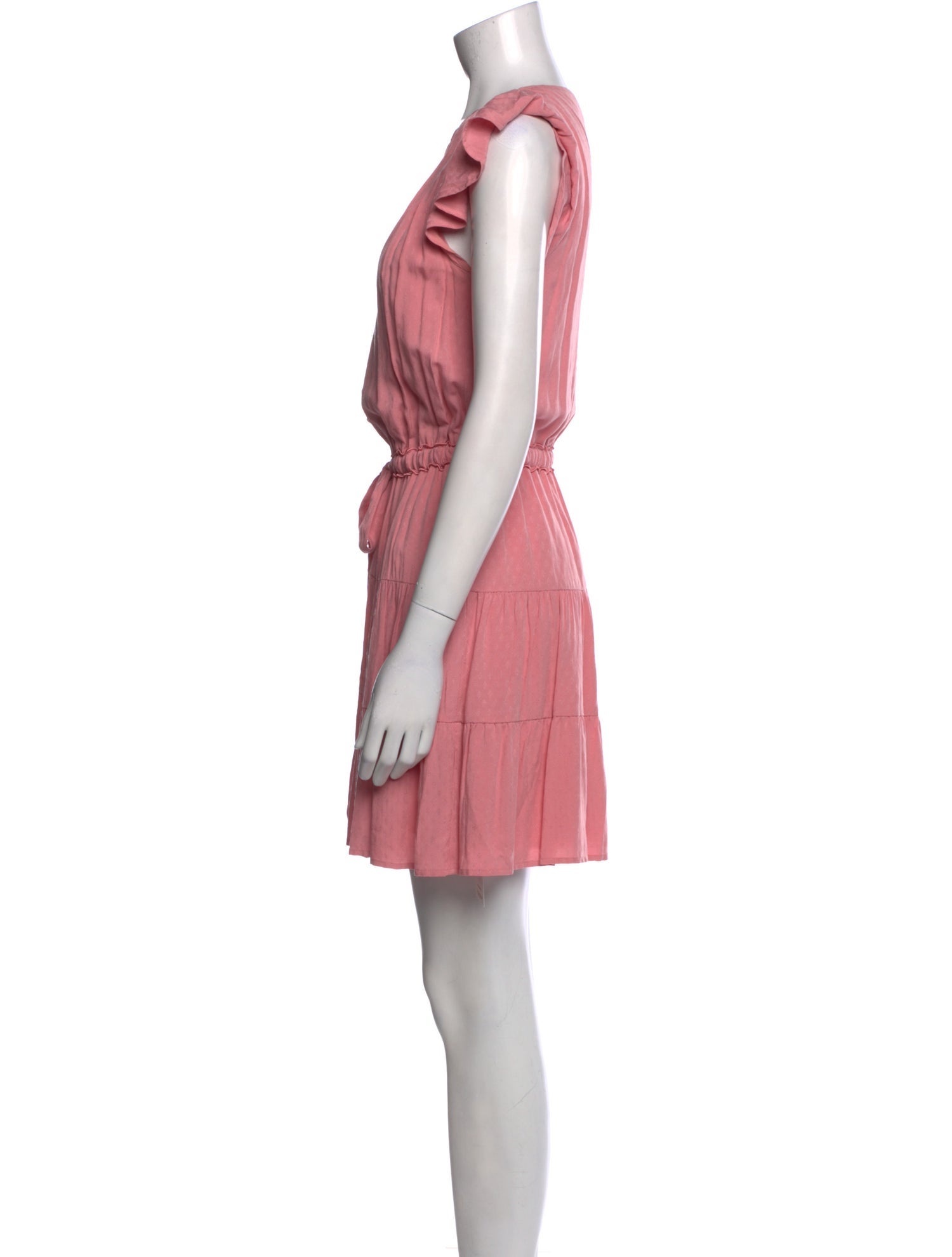 Paige Gamble V-Neck Mini Dress