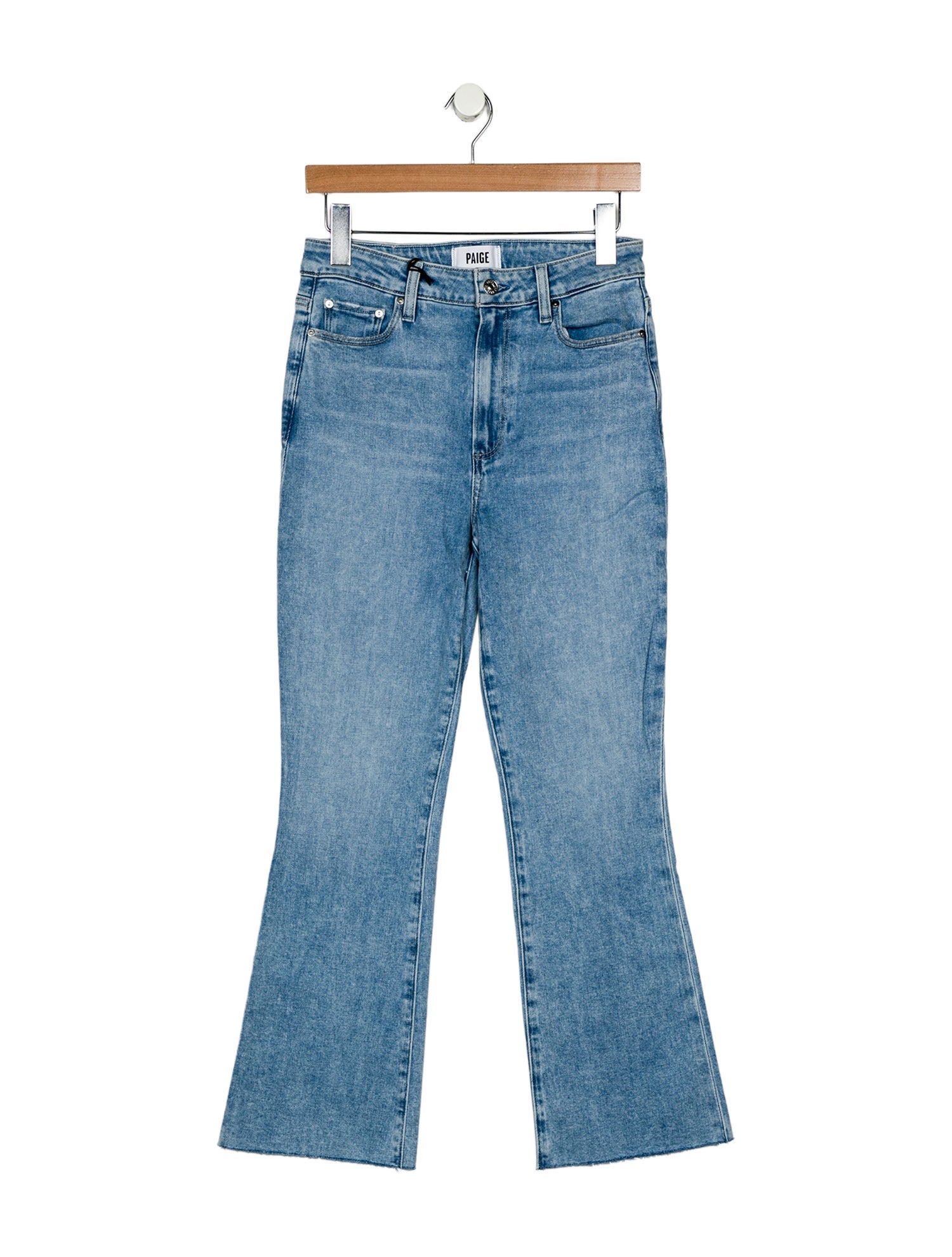 Paige Gamble High-Rise Straight Leg Jeans w/ Tags
