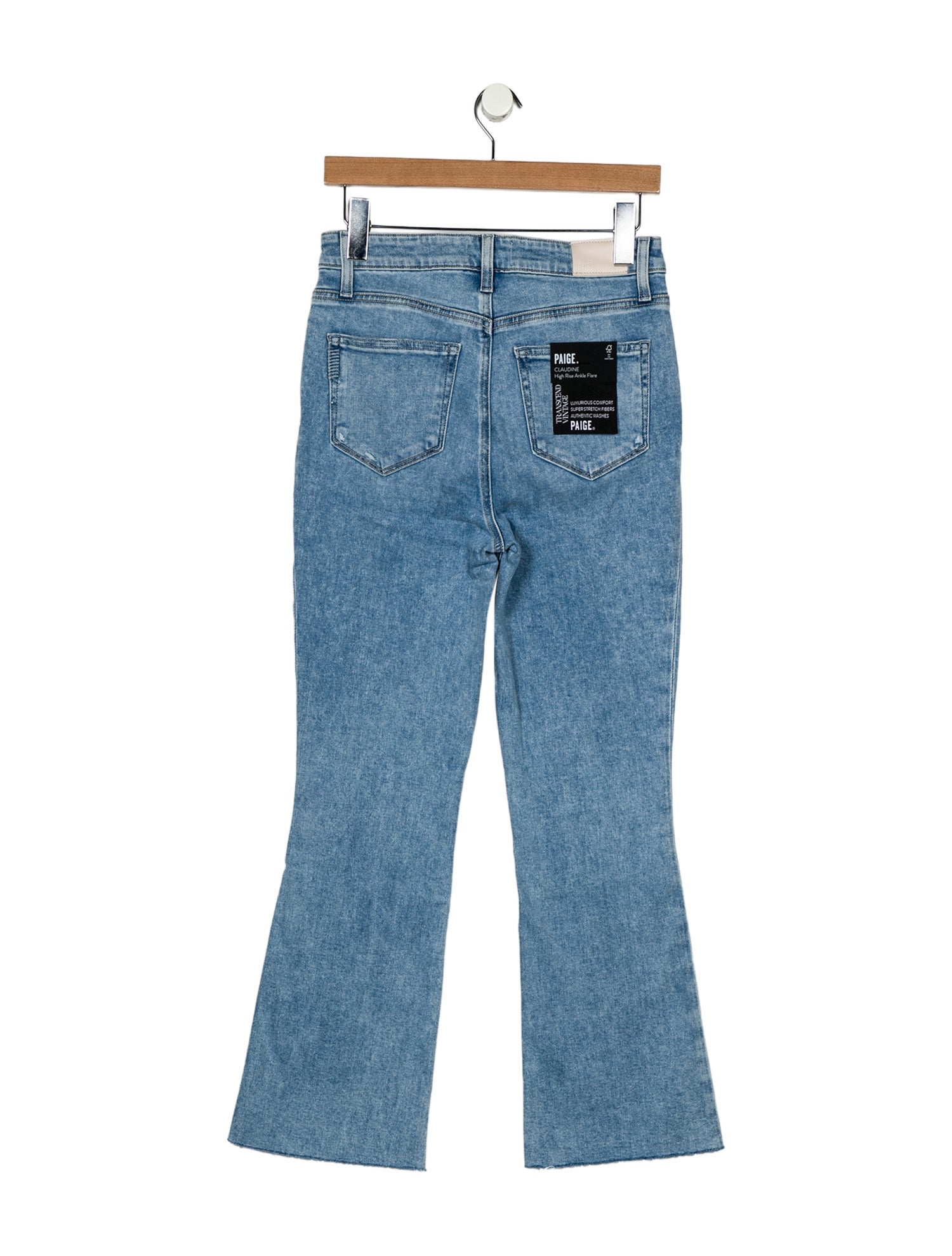 Paige Gamble High-Rise Straight Leg Jeans w/ Tags