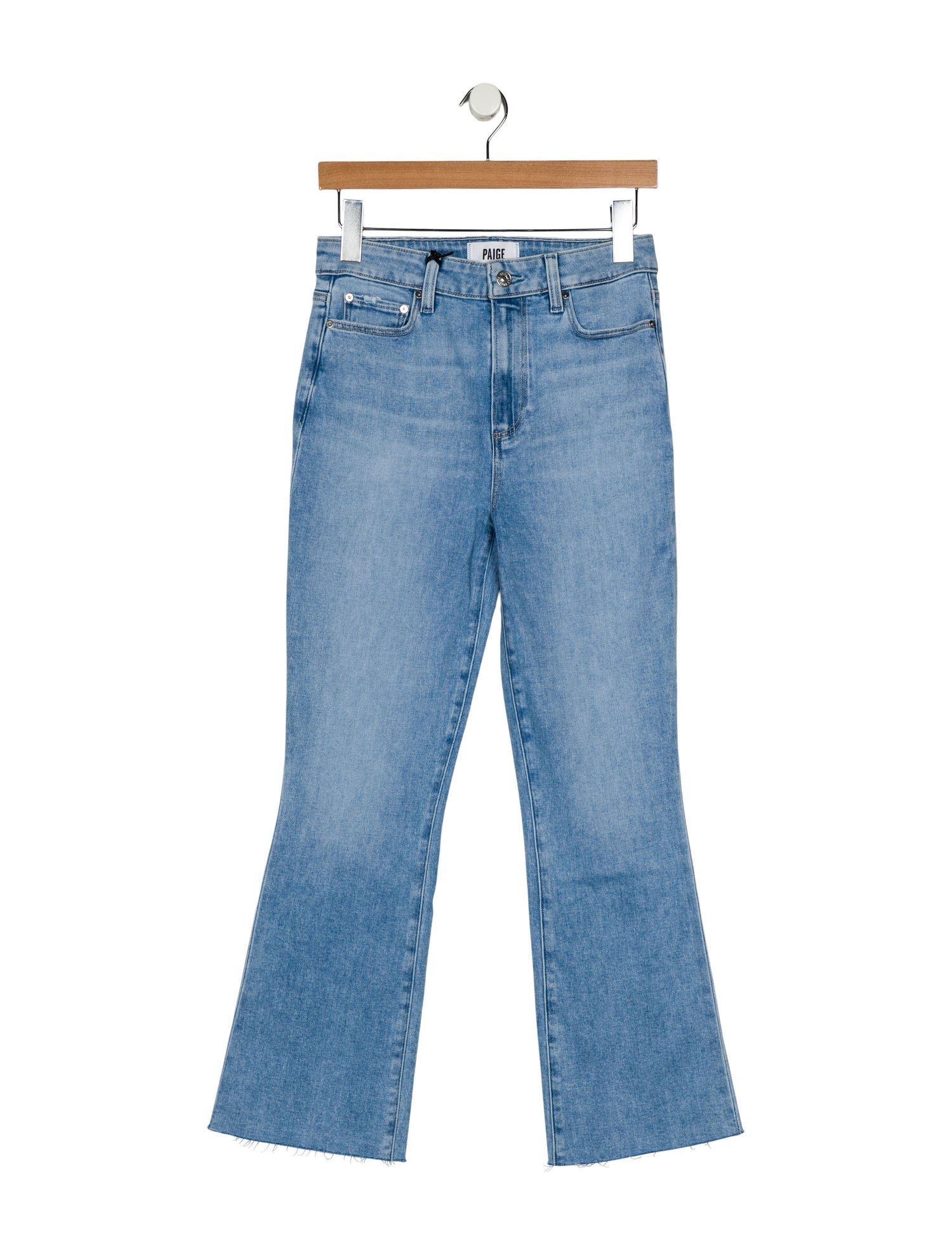 Paige Gamble Mid-Rise Wide Leg Jeans w/ Tags