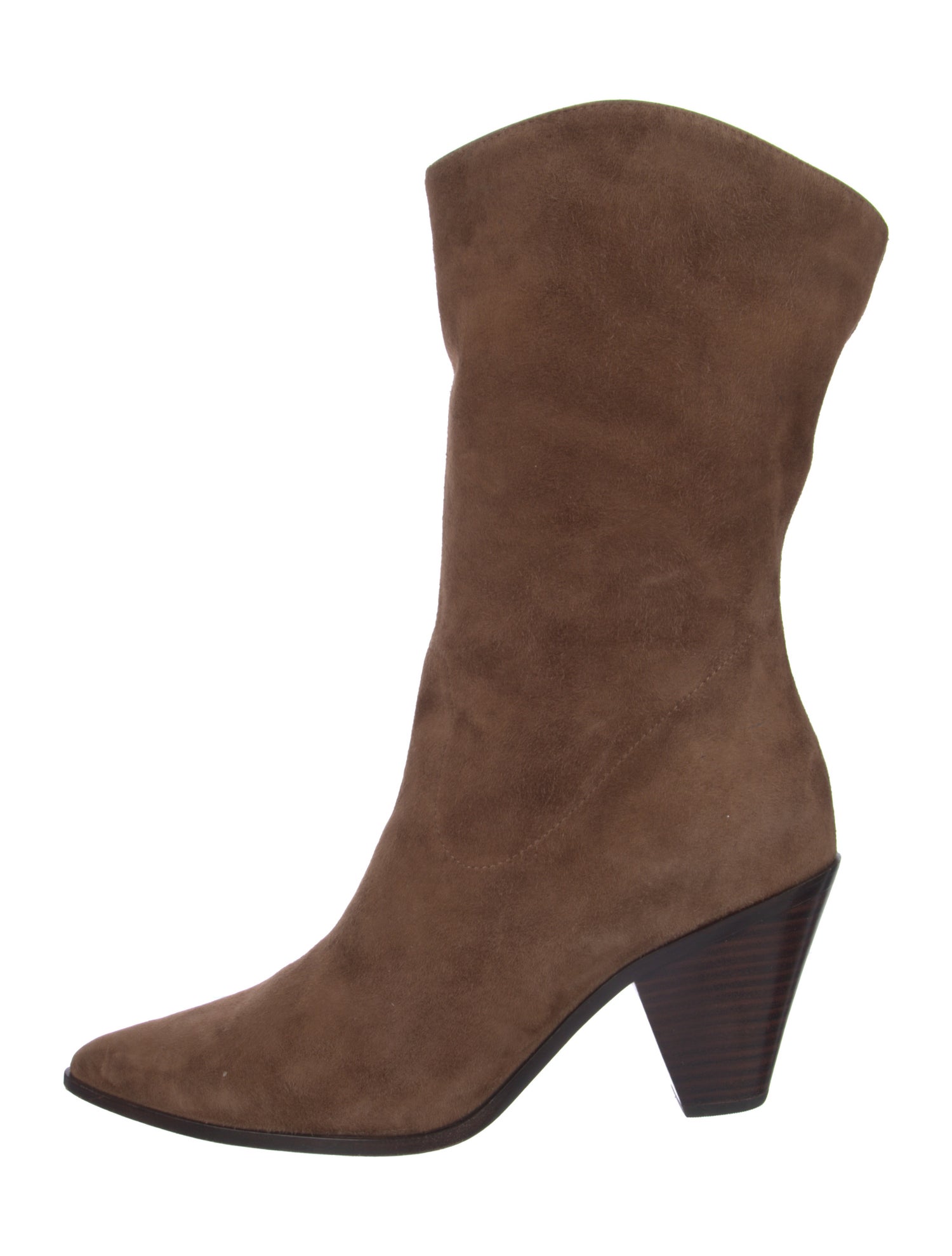 Paige Gamble Suede Western Boots