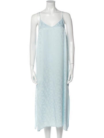 Palm Angels Dresses V-Neck Midi Length Dress M