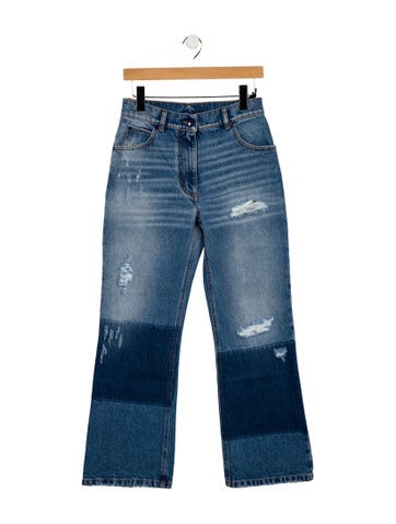 Palm Angels Jeans High-Rise Wide Leg M