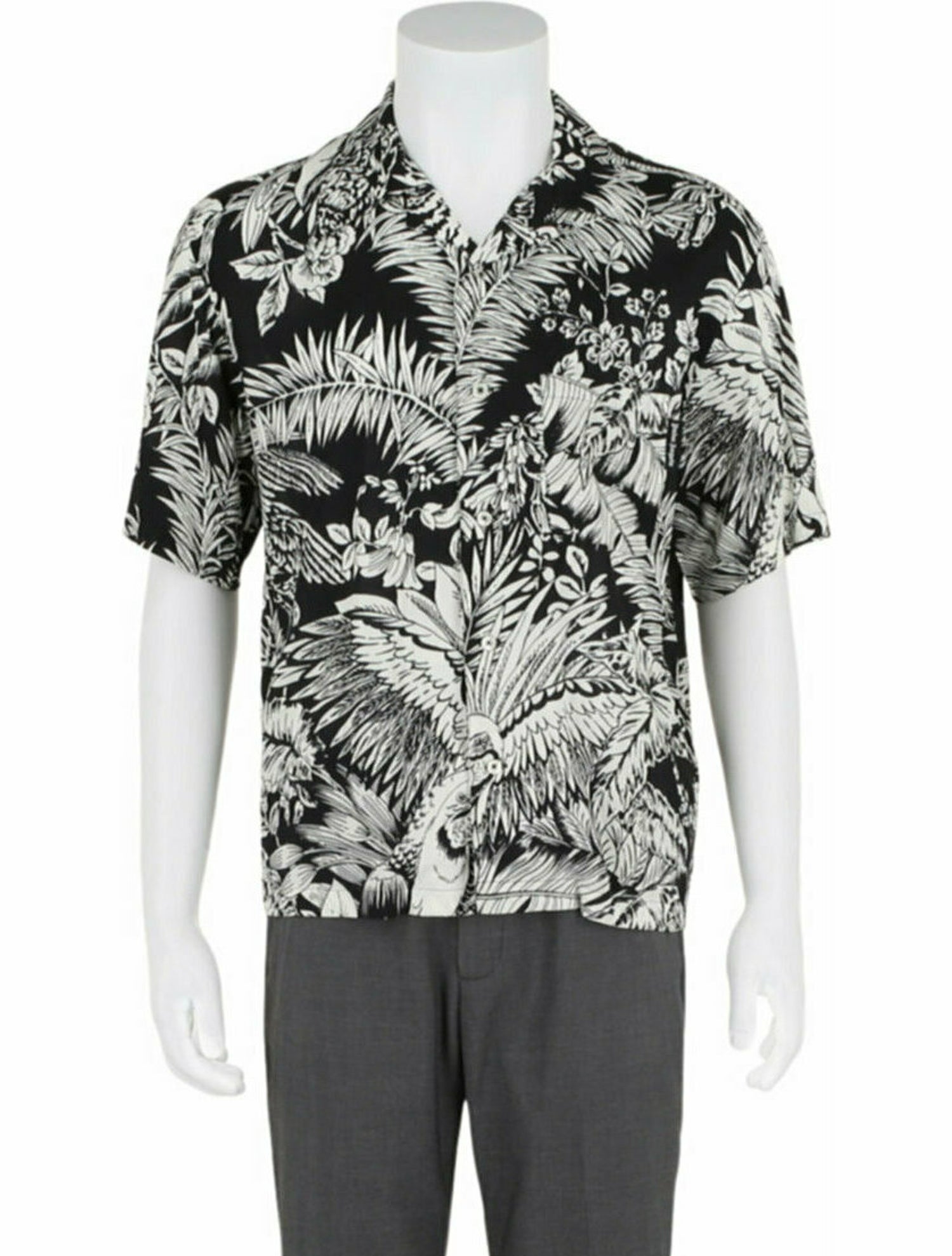 Palm Angels Patterned Button-Up Top w/ Tags