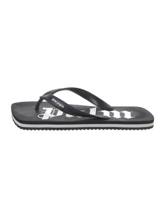 Palm Angels Rubber Printed Flip Flops