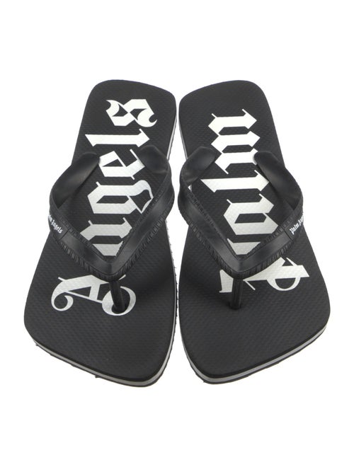 Palm Angels Rubber Printed Flip Flops