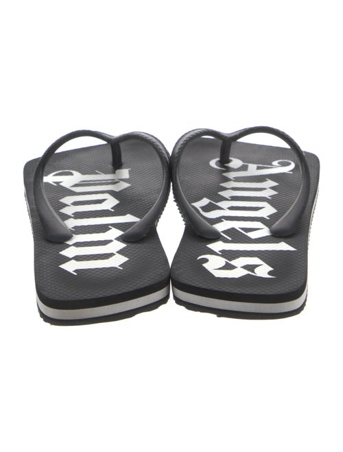 Palm Angels Rubber Printed Flip Flops