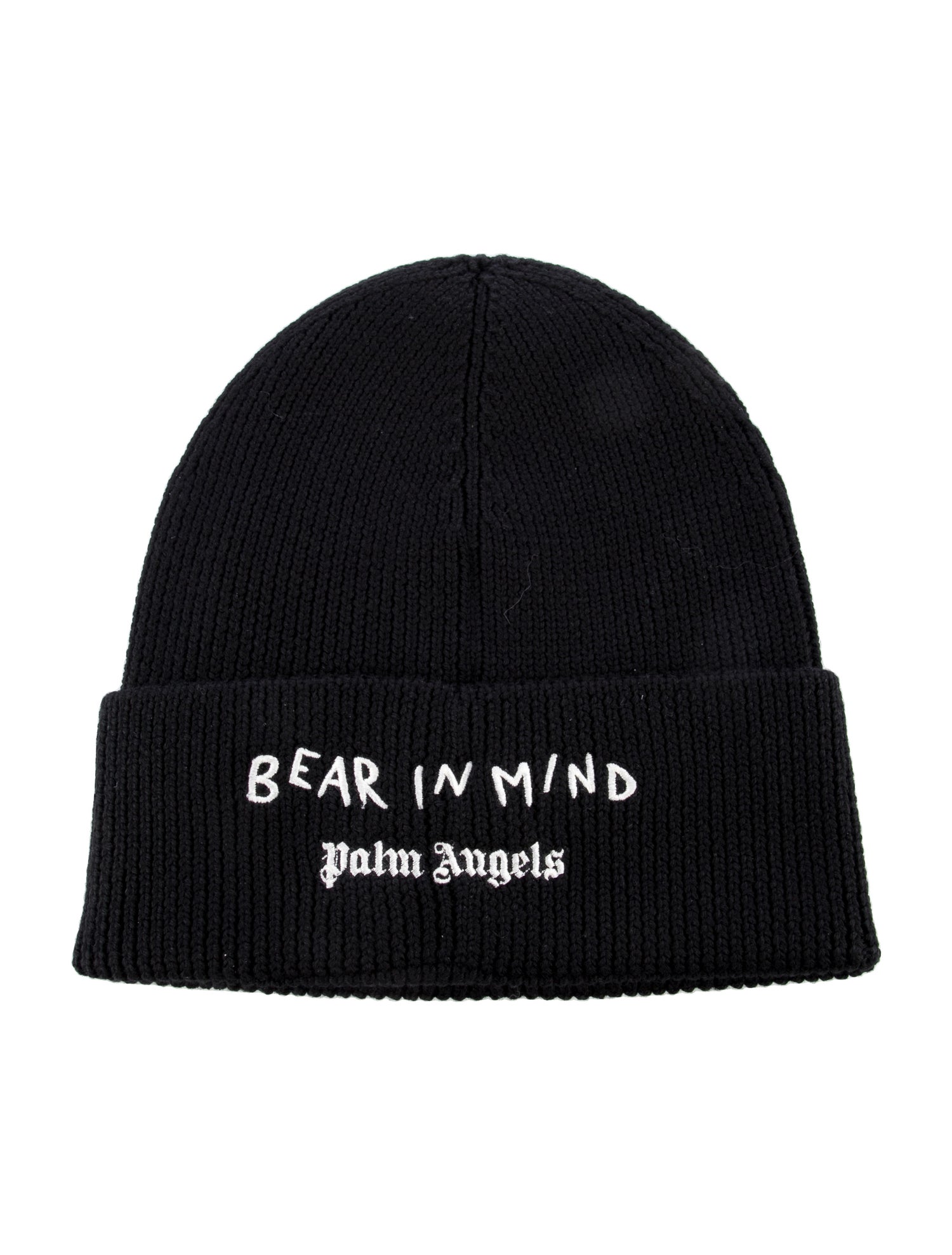 Palm Angels Black beanie w/ Tags