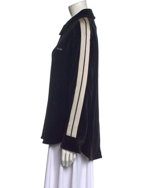 Palm Angels Long Sleeve Button-Up Top