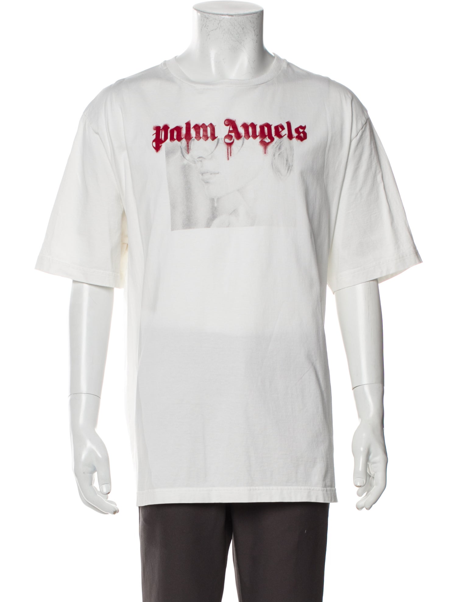 Palm Angels Surf Palm Print T-Shirt
