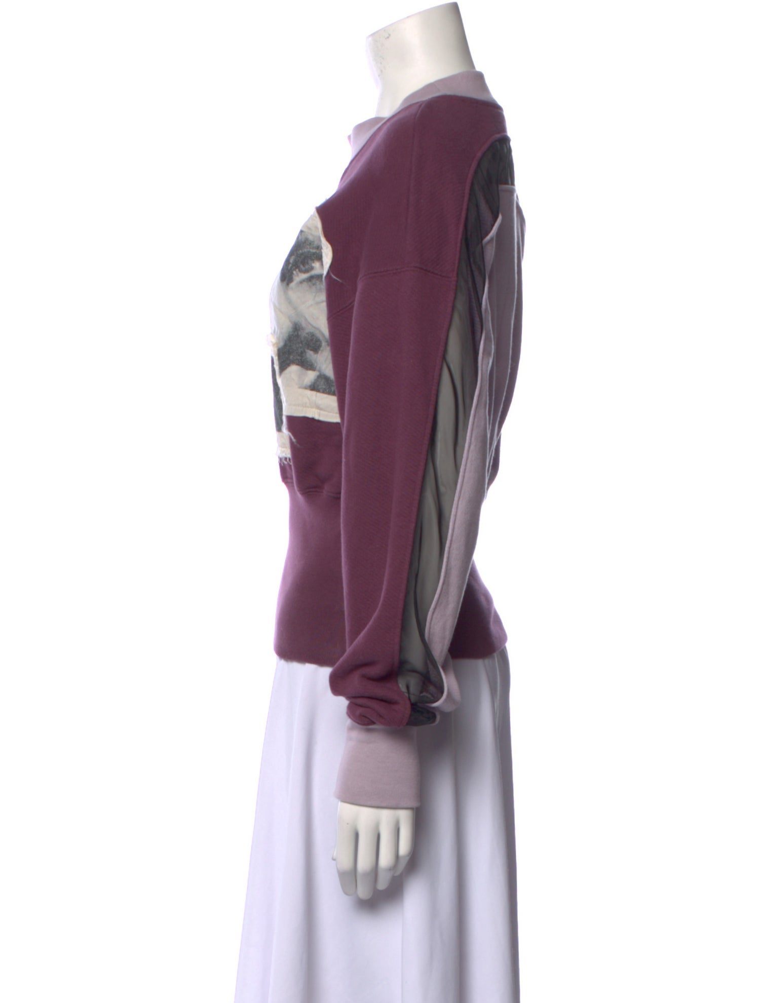 Palm Angels Graphic Print Crew Neck Sweater