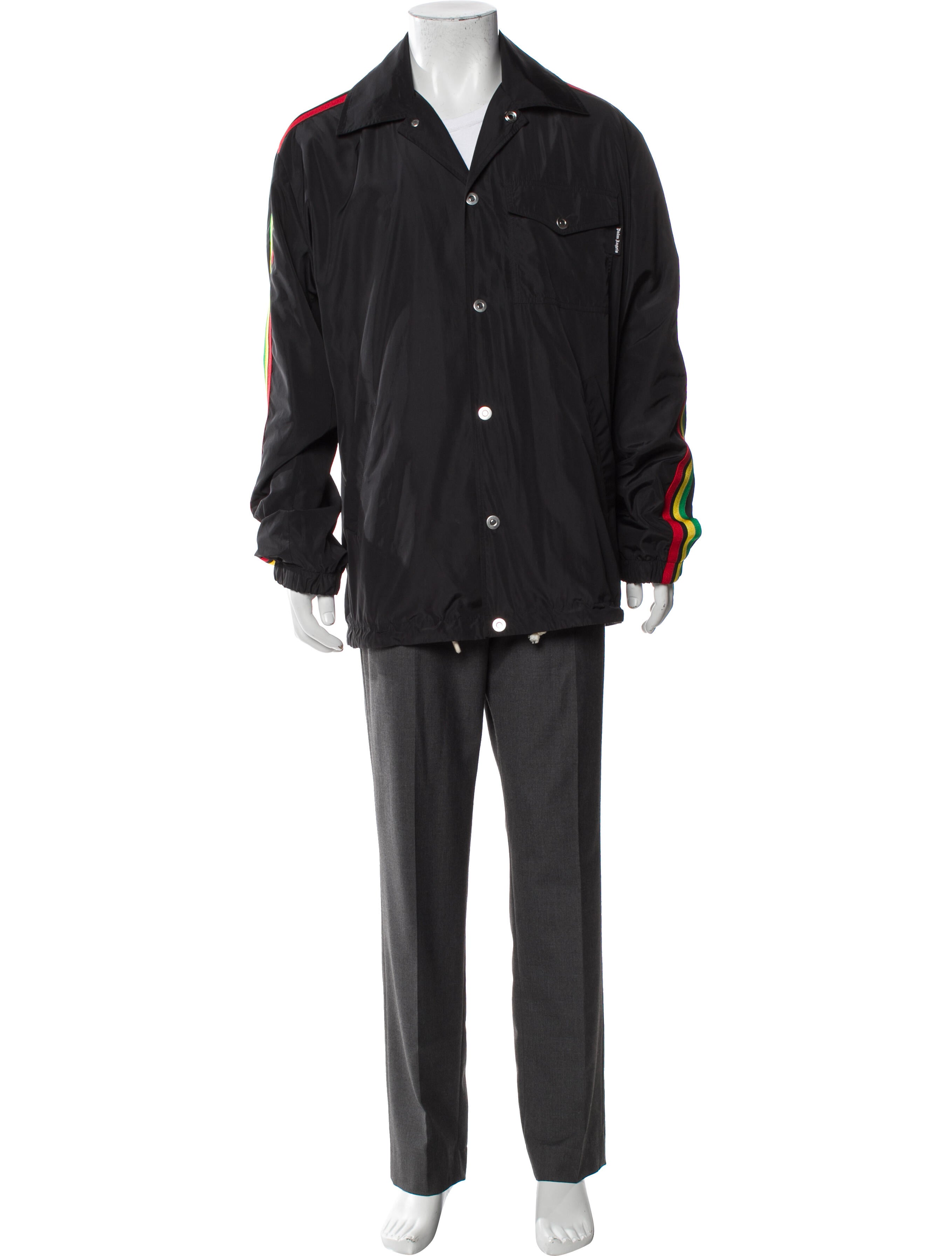 Palm Angels Graphic Print Parka