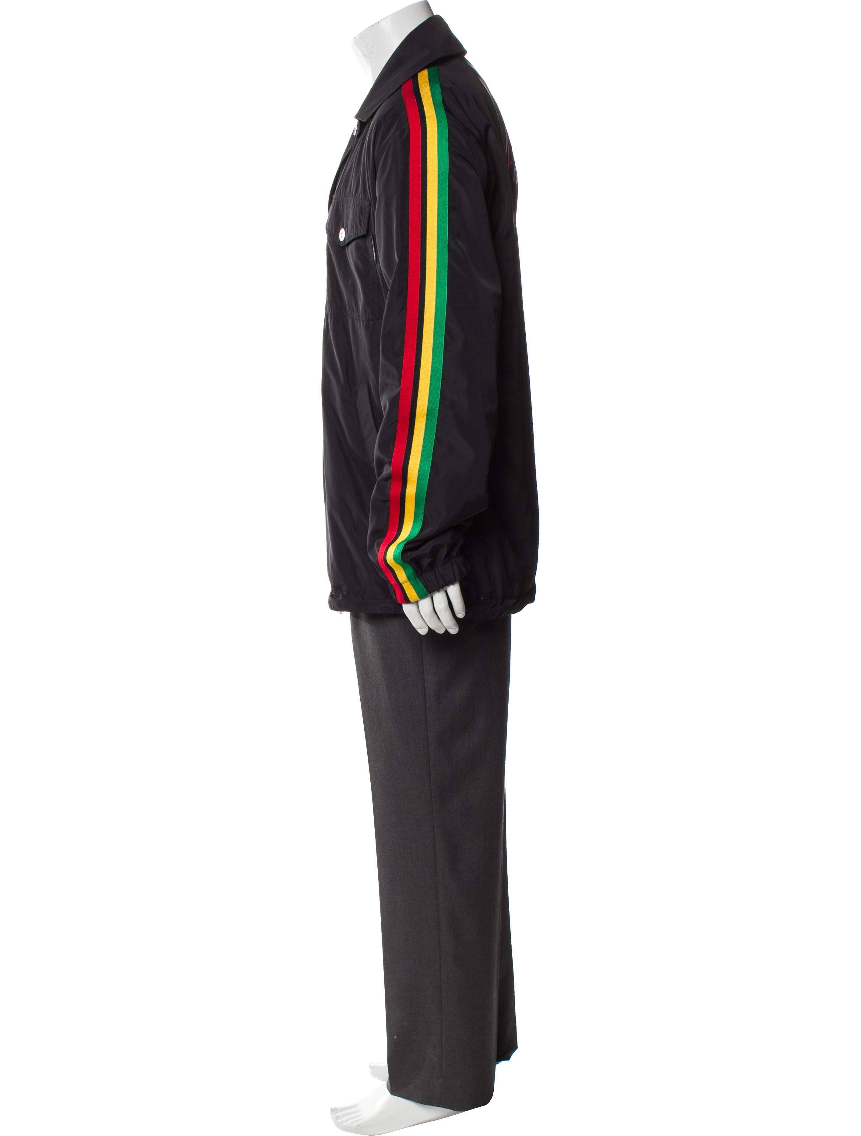 Palm Angels Graphic Print Parka