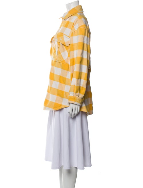 Palm Angels Plaid Print Jacket