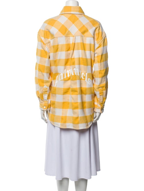 Palm Angels Plaid Print Jacket