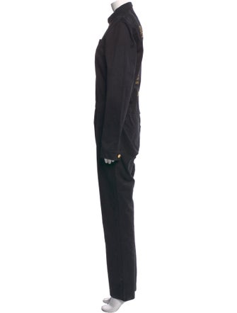 Palm Angels Mock Neck Jumpsuit