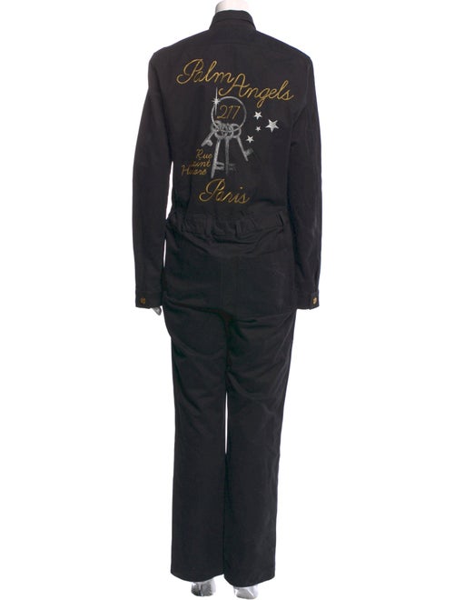 Palm Angels Mock Neck Jumpsuit