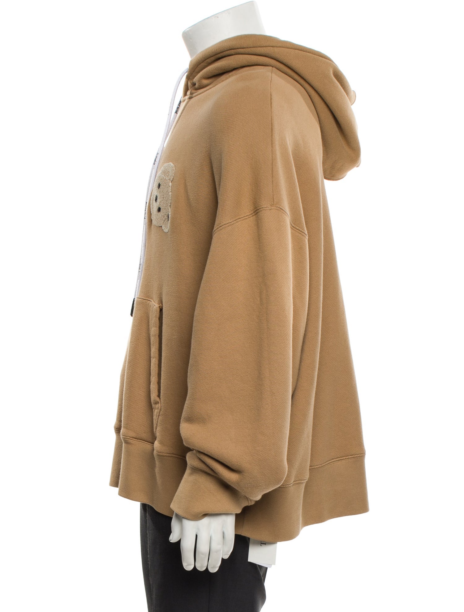 Palm Angels Graphic Print Crew Neck Hoodie