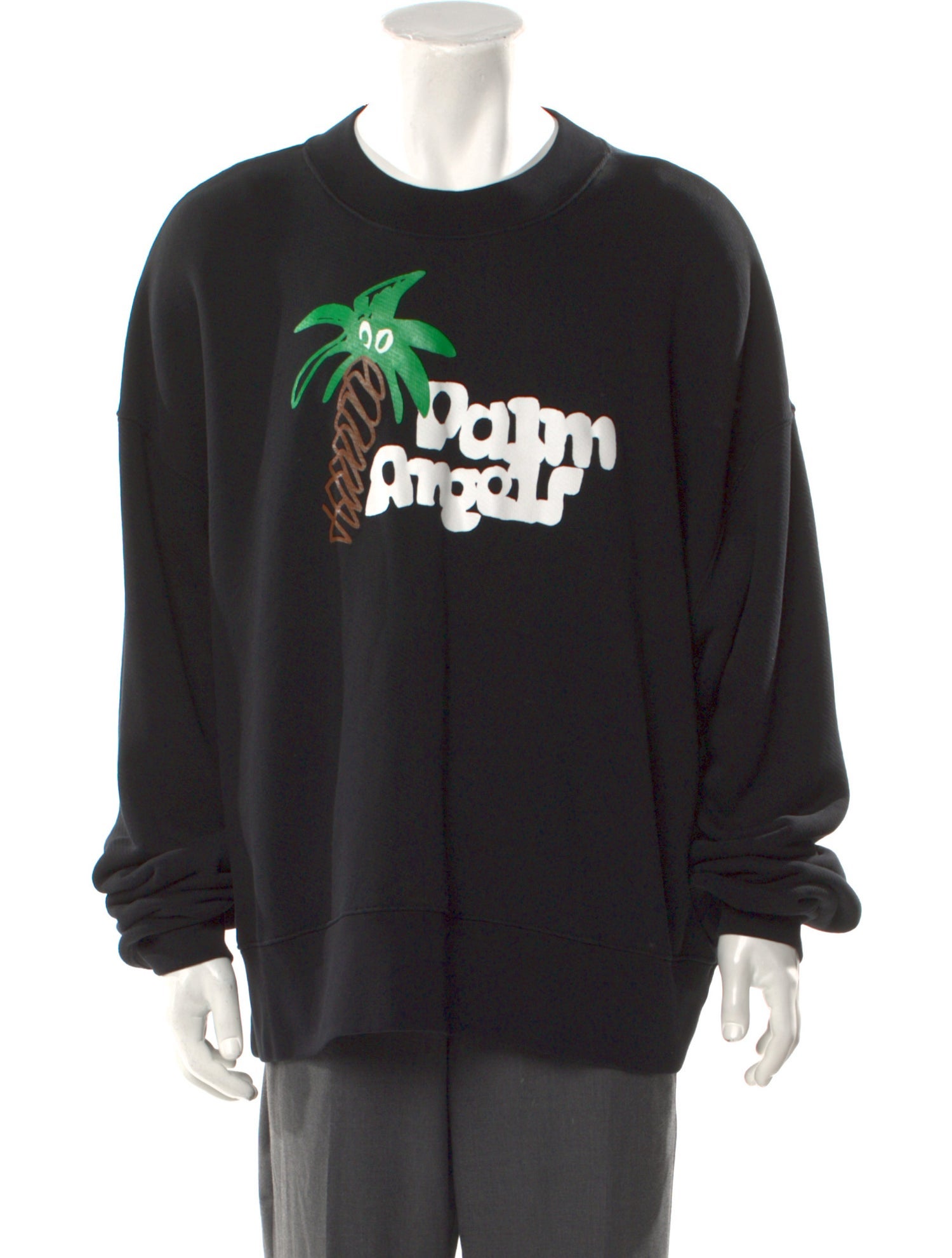 Palm Angels 2023 Classic Sketchy Oversized Sweatshirt