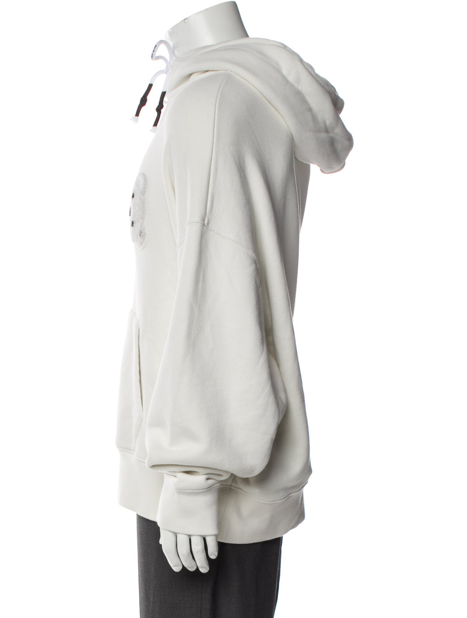 Palm Angels Graphic Print Crew Neck Hoodie