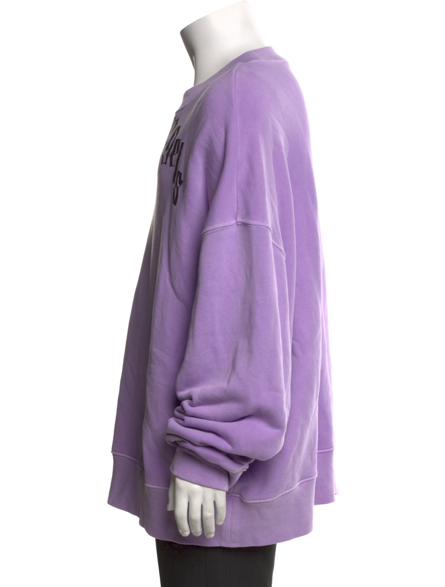 Palm Angels Graphic Print Crew Neck Pullover