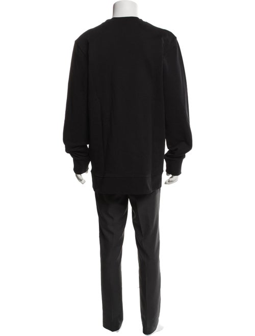 Palm Angels Graphic Print Crew Neck Sweatshirt