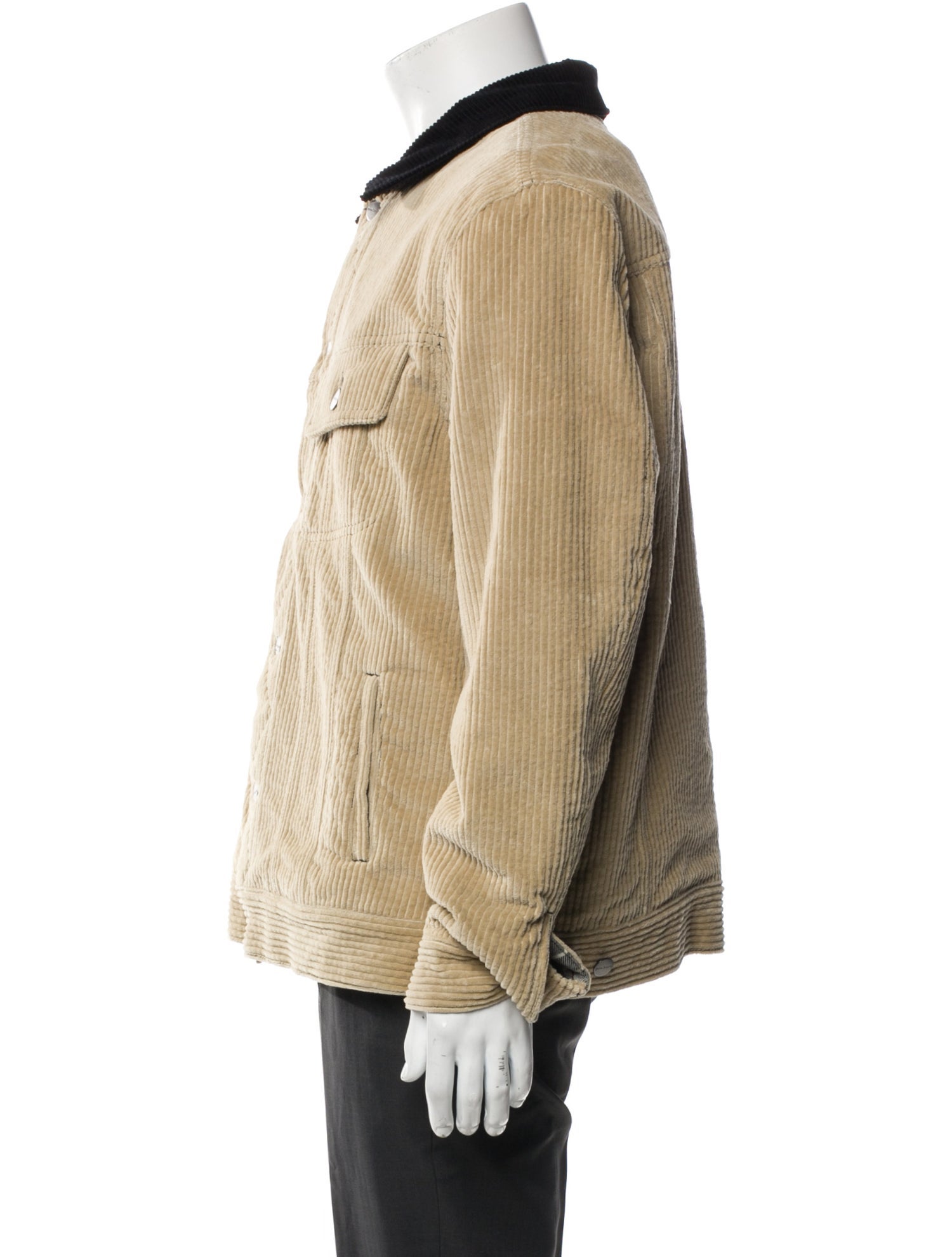 Palm Angels Colorblock Pattern Trucker Jacket