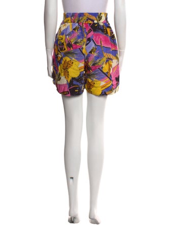Palm Angels Printed Mini Shorts