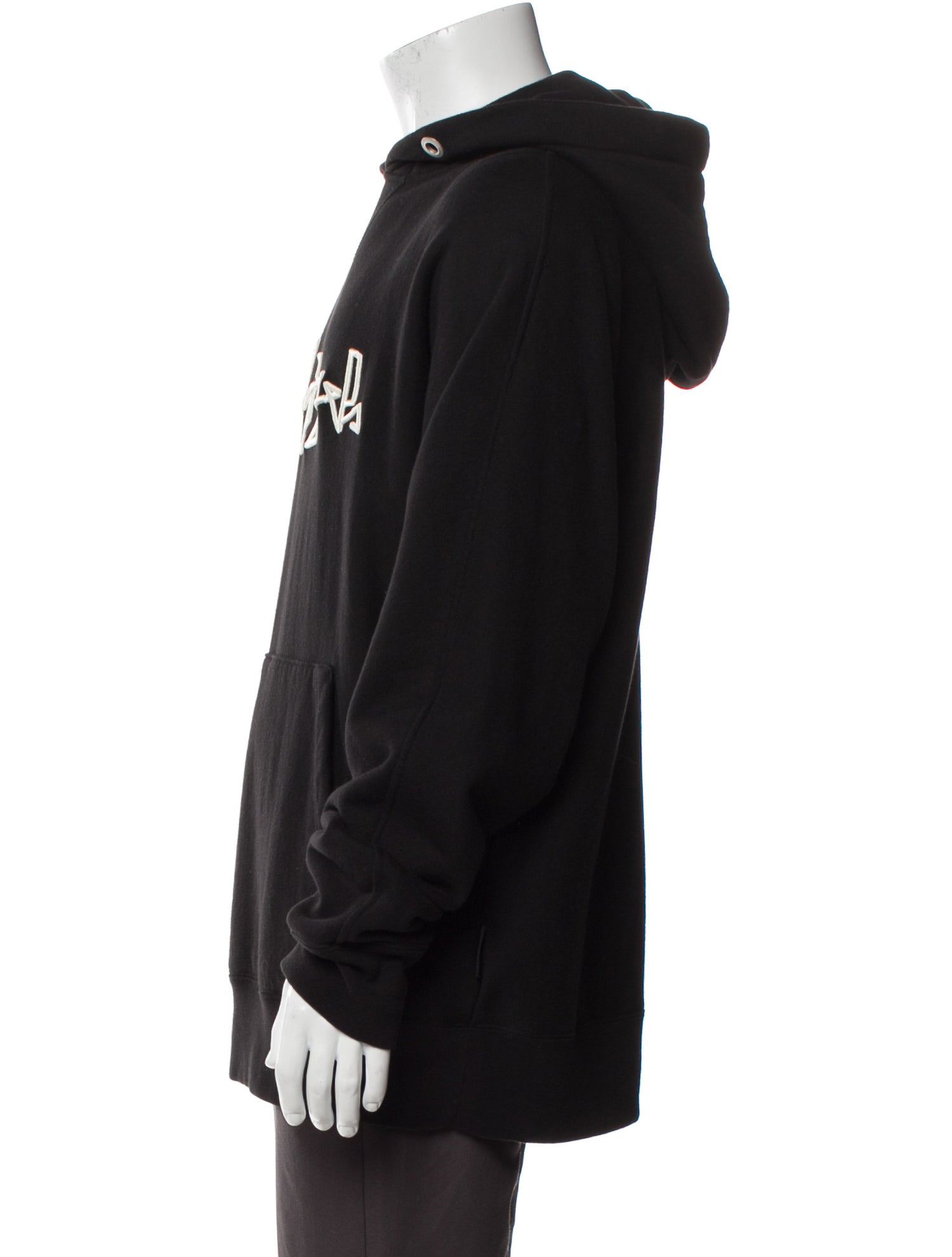 Palm Angels Graphic Print Crew Neck Hoodie