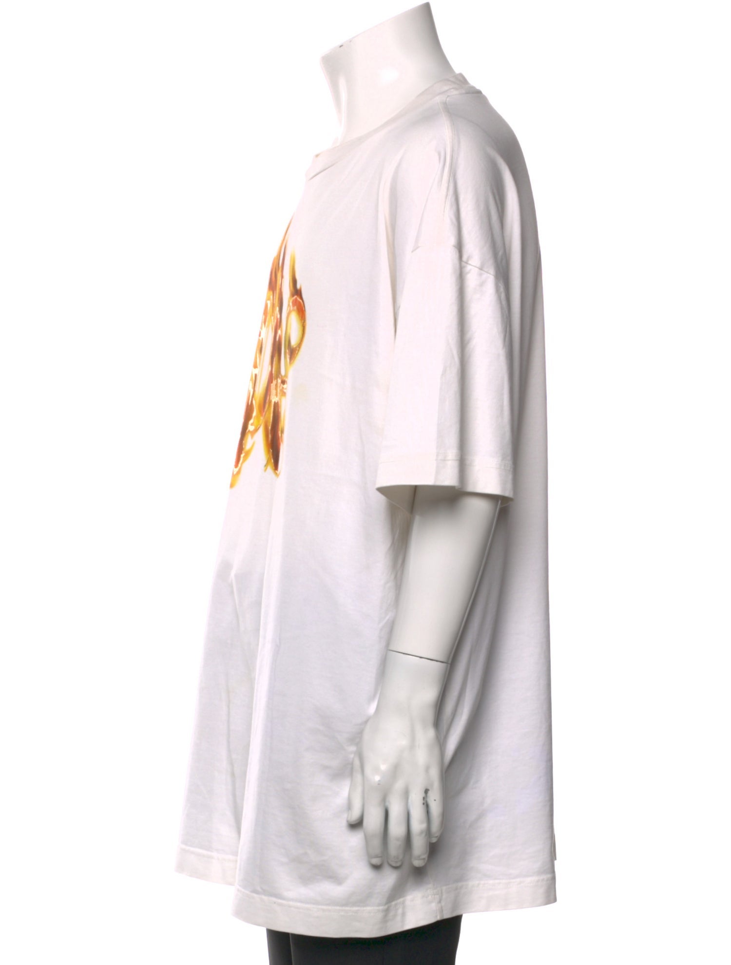 Palm Angels Graphic Print Crew Neck T-Shirt