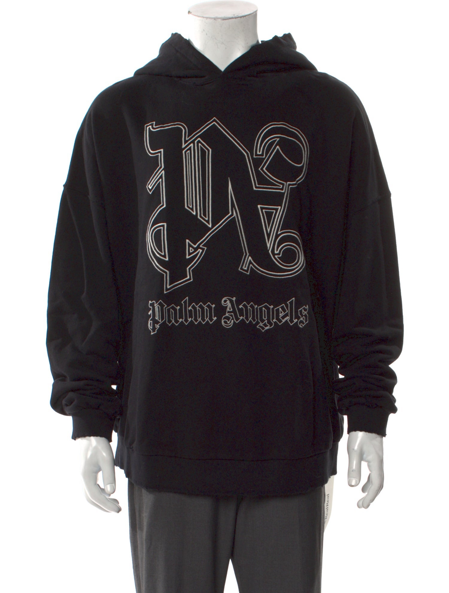 Palm Angels Graphic Print Crew Neck Hoodie w/ Tags