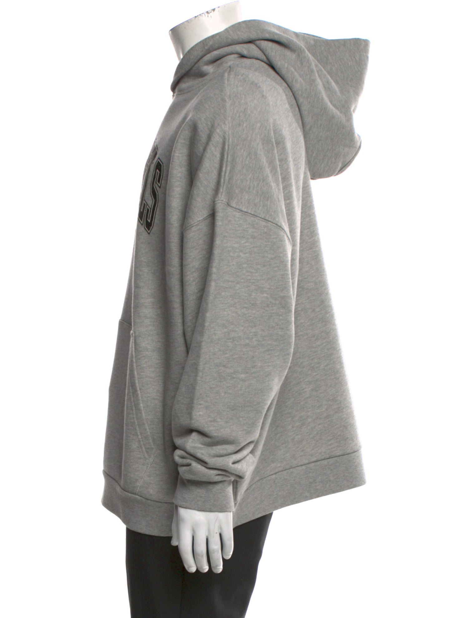 Palm Angels Graphic Print Crew Neck Hoodie