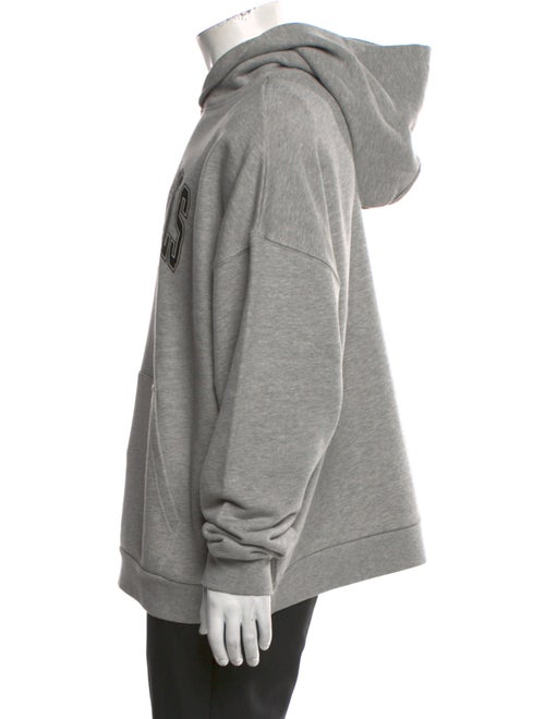 Palm Angels Graphic Print Crew Neck Hoodie