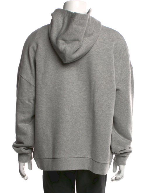 Palm Angels Graphic Print Crew Neck Hoodie