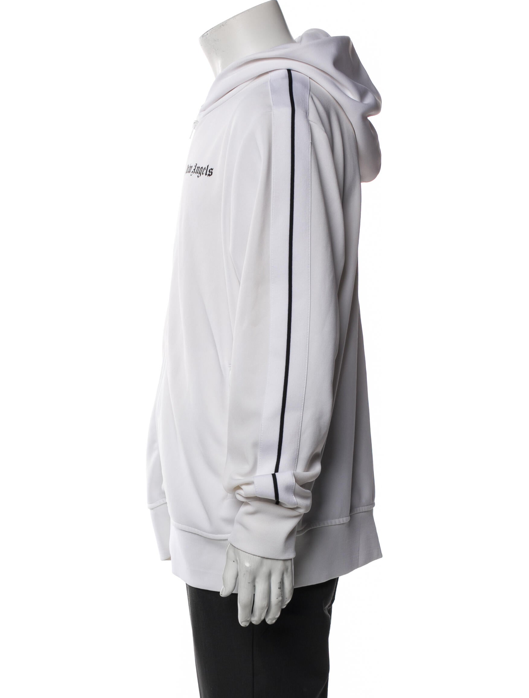 Palm Angels Graphic Print Crew Neck Hoodie