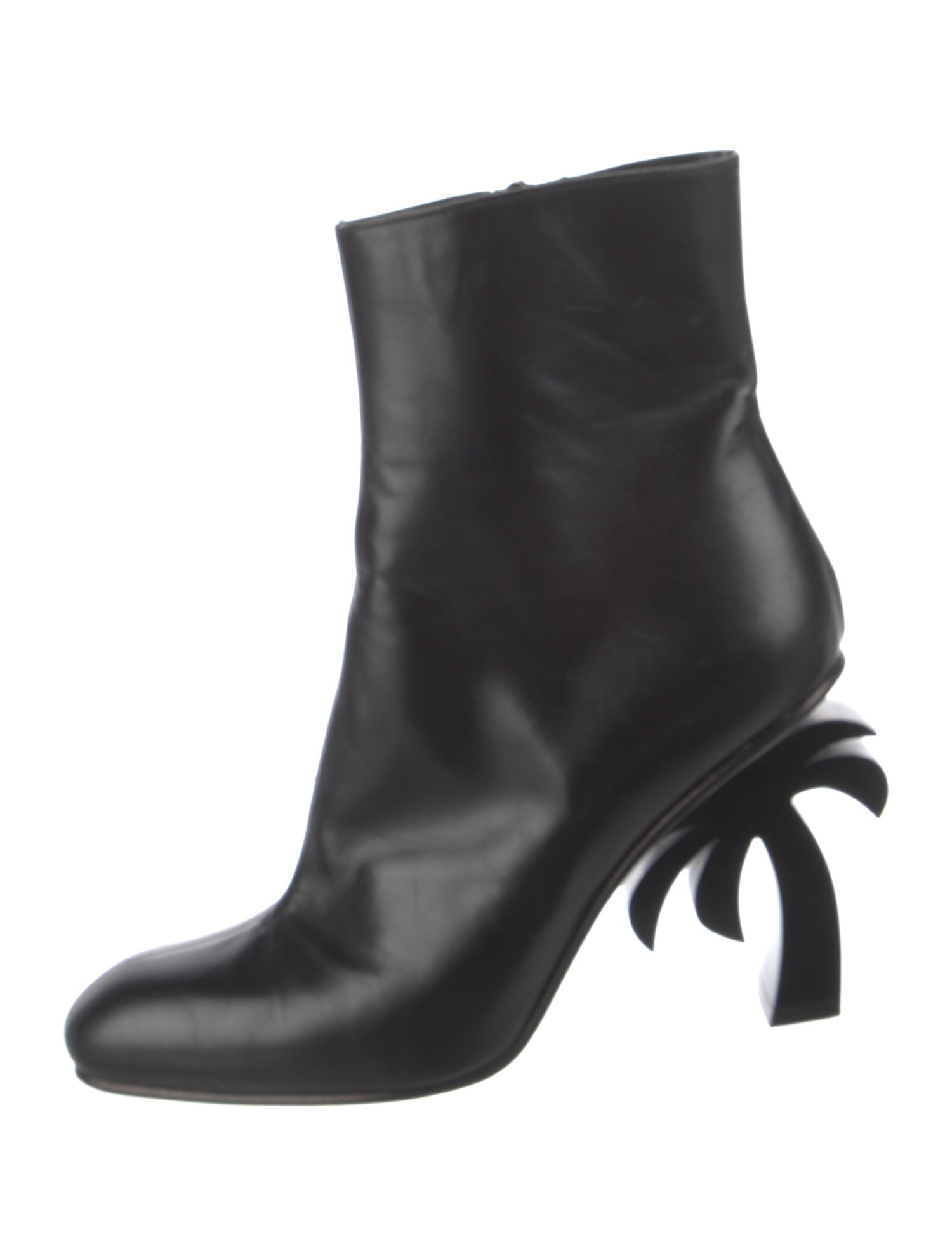 Palm Angels Leather Boots