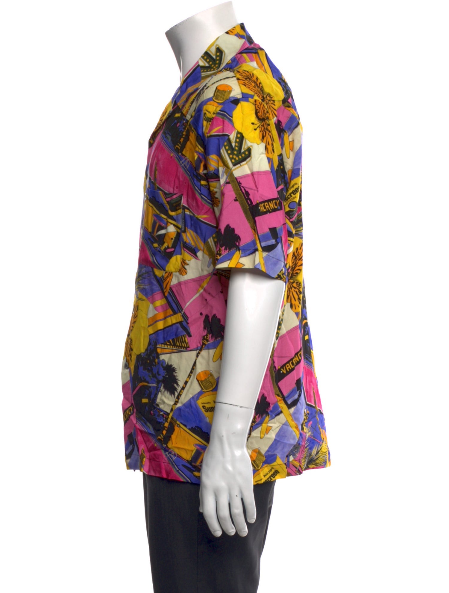 Palm Angels Printed Short Sleeve Shirt w/ Tags