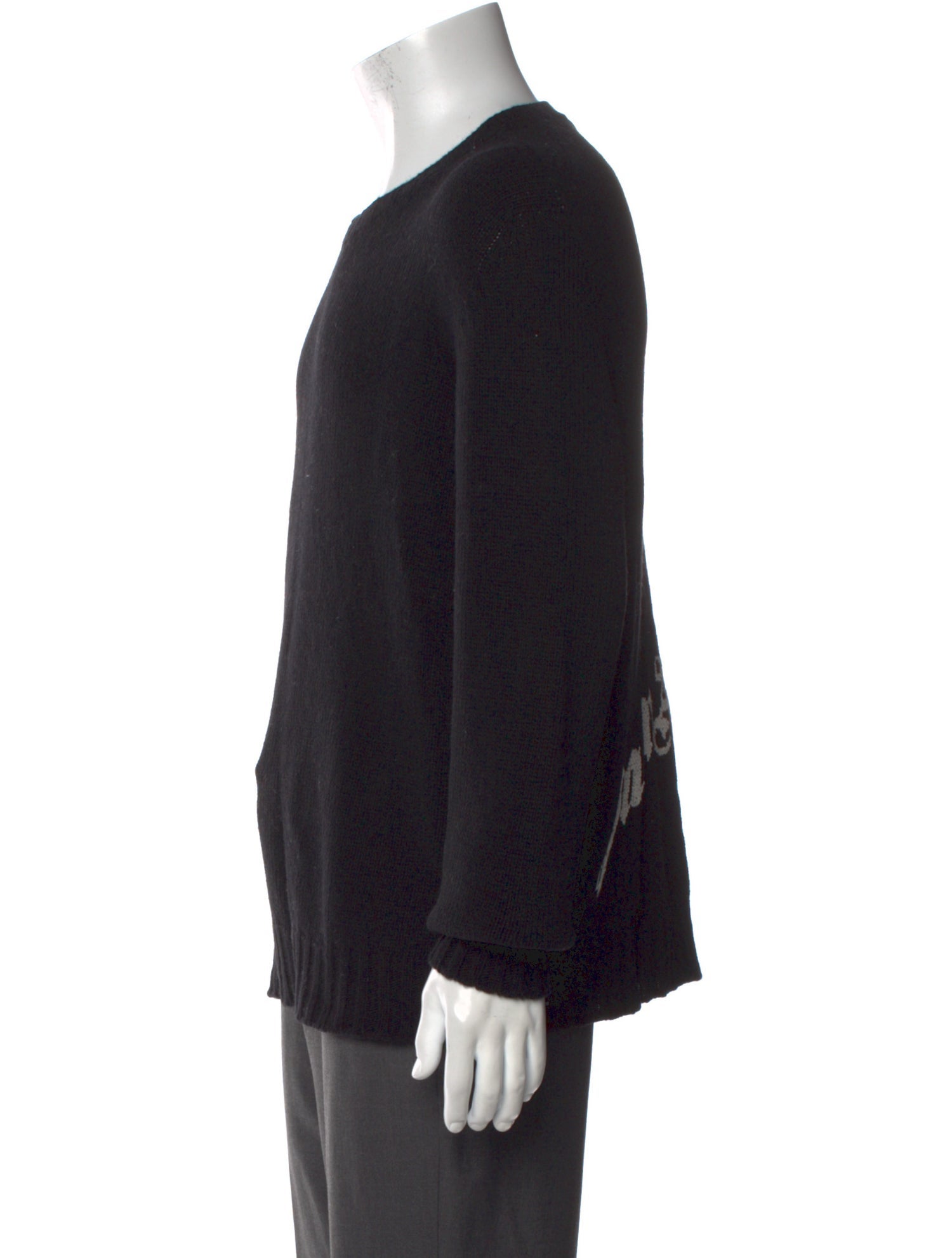 Palm Angels Wool Crew Neck Pullover