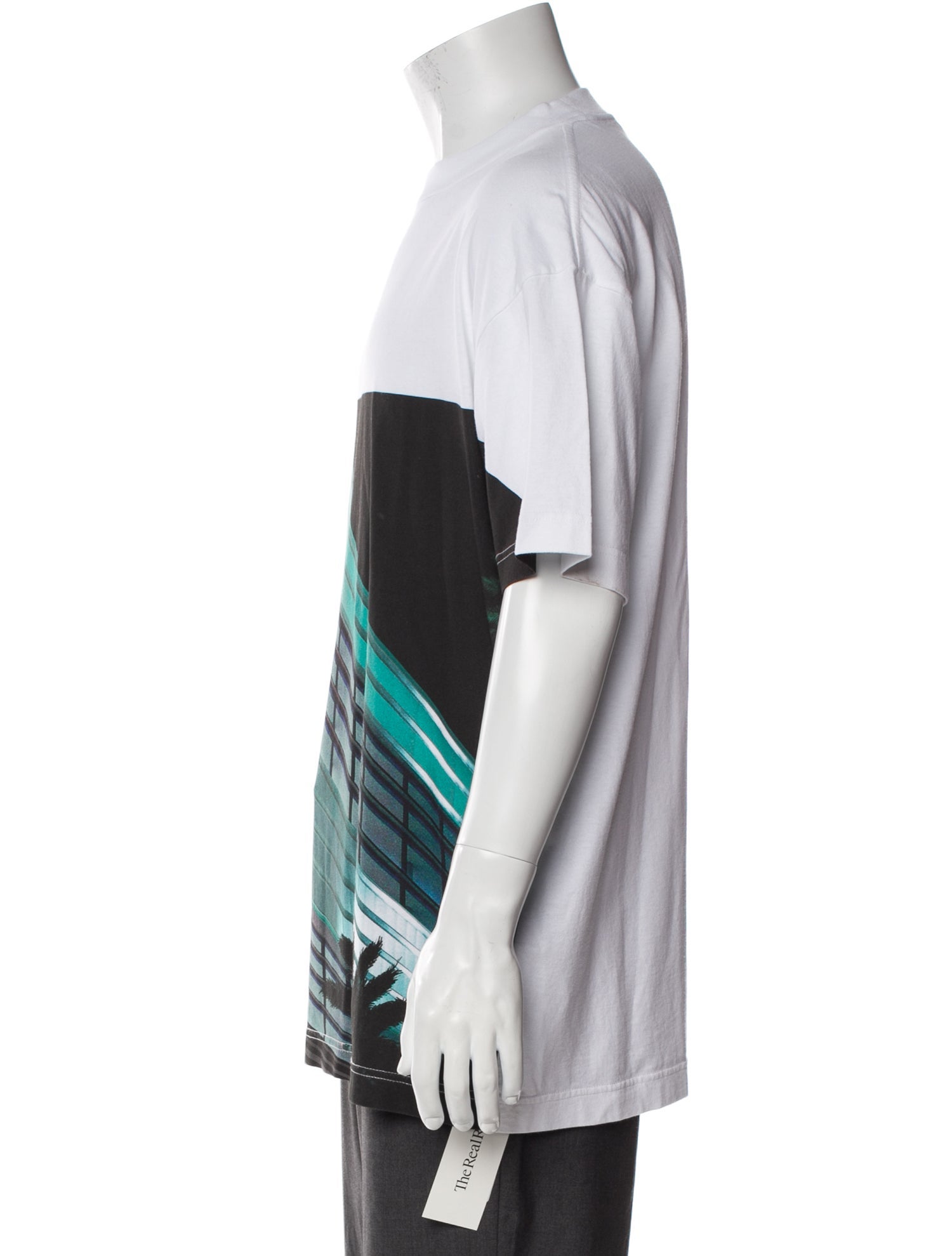 Palm Angels Graphic Print Crew Neck T-Shirt