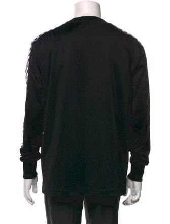 Palm Angels Graphic Print Crew Neck Sweatshirt